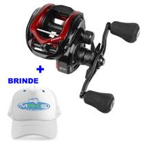 Carretilha Titan 12000 BG Super Drag 12Kg Ótimo Recolhimento 8.1:1 + Boné Carretilha Titan 12000 BG Super Drag 12Kg Ótimo Recolhimento 8.1:1 + Boné