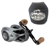 Carretilha Zaire Drag 9kg Makis+Capa Protetora Makis Fishing Lado da Manivela:direito Carretilha Zaire Drag 9kg Makis+Capa Protetora Makis Fishing Lado da Manivela:direito