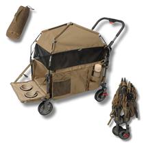 Carretilla para Mascotas LONGDOG IMPRESSIONS Cochecito Plegable para Perros con Tienda Carretilla para Mascotas LONGDOG IMPRESSIONS Cochecito Plegable para Perros con Tienda