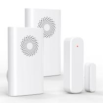 Carrilhão de porta sem fio AMHEY Door Open Alarm 500m 51 Ringer