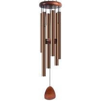 Carrilhão dos Ventos Bursvik 94 cm Alumínio Cor Café para Área Externa Carrilhão dos Ventos Bursvik 94 cm Alumínio Cor Café para Área Externa