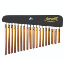 Carrilhão Percussão Com 18 Barras Dourado Torelli - TA300