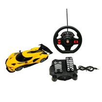 Carrinho 116 Thunder Amarelo Racing Control Multikids