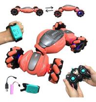Carrinho 4x4 Gira 360 Graus Com Controle Remoto Laranja Carrinho 4x4 Gira 360 Graus Com Controle Remoto Laranja