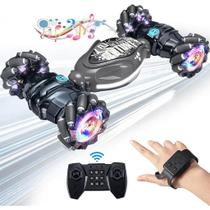 Carrinho 4x4 Twist Acrobático Recarregável Controle Remoto Infantil Bateria Drift Giro 360 Com Bateria Recarregável Kizumba -