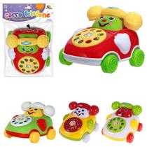 Carrinho A Corda Telefone Na Solapa - Ark Toys