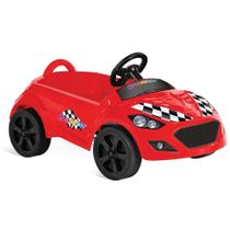 Carrinho a Pedal Infantil Roadster Vermelho Bandeirante - Brinquedos Bandeirante