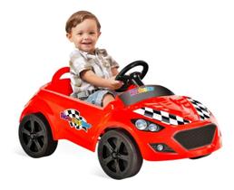 Carrinho A Pedal Infantil Roadster Vermelho - Bandeirante