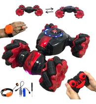 Carrinho Acrobata Sensor Relógio Pulseira Gestos Bw Cores Cor Vermelho