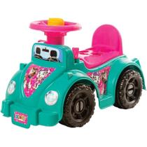 Carrinho Andador Infantil Ketokinha Dog Menina com Empurrador Conforto e Segurança