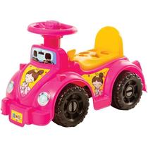 Carrinho Andador Infantil Ketokinha Princesa com Empurrador Conforto e Segurança