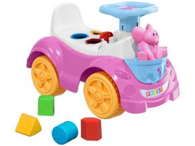 Carrinho Andador Infantil Totokinha Totoka com Boneca Elly Rosa Cardoso