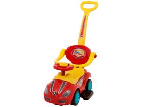 Carrinho Andador Mega Car com Empurrador