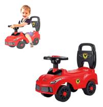 Carrinho Andador Ride On Brinquedo Infantil Multikids Verm