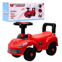Carrinho Andador Vermelho Com Buzina Peso Max 18Kg - Castela