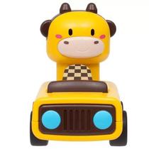 Carrinho Animal Racing Amarelo Buba