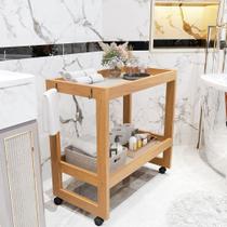 Carrinho Apoio Banheiro Pérola