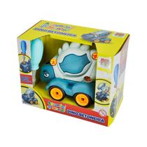 Carrinho aprenda a montar dino betoneira - dm toys dmt6323