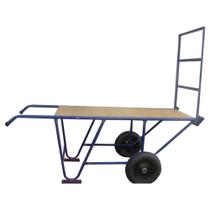 Carrinho Armazem Cargueiro 60x100cm 400kg Roda Pneu WM WMACP Carrinho Armazem Cargueiro 60x100cm 400kg Roda Pneu WM WMACP