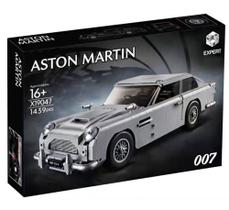 Carrinho aston martin icone do filme 007 com 1439 peças para montar Carrinho aston martin icone do filme 007 com 1439 peças para montar