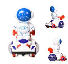 Carrinho Astronauta Com Luz Estrelas Galáxia Nebulosa Robô Carrinho Astronauta Com Luz Estrelas Galáxia Nebulosa Robô