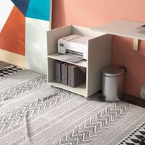 Carrinho Auxiliar de Escritório para Impressora com Rodinhas 360 - Impress