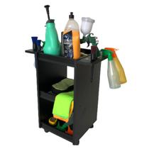 Carrinho Auxiliar Manicure Cabeleireiro Mdf 3 Bandejas Carrinho Auxiliar Manicure Cabeleireiro Mdf 3 Bandejas