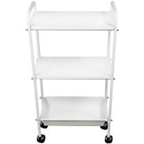 Carrinho Auxiliar Manicure Estetica 2 Prateleiras 1 Bandeja Carrinho Auxiliar Manicure Estetica 2 Prateleiras 1 Bandeja