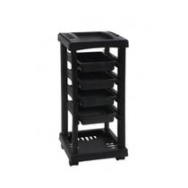 Carrinho Auxiliar Multiuso Preto - Santa Clara