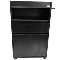 Carrinho Auxiliar Para Barbearia E Salão De Beleza 100% MDF