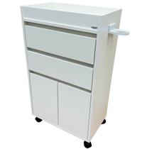 Carrinho Auxiliar Para Barbearia Salão De Beleza Estética 100% MDF