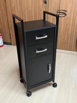 Carrinho Auxiliar Salão Com Suporte de Secador e 2 Gavetas e Porta com Rodinhas Luxxuria Móveis Acabamento Premium Carrinho Auxiliar Salão Com Suporte de Secador e 2 Gavetas e Porta com Rodinhas Luxxuria Móveis Acabamento Premium
