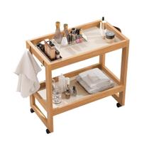 Carrinho Auxiliar Suporte Para Esmalte Com Rodinhas Pérola Movelove