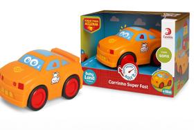 Carrinho Baby Land Super Fast Infantil Puxar Anda Sozinho Carrinho Baby Land Super Fast Infantil Puxar Anda Sozinho