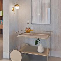 Carrinho Bar Moderno para Bebidas Zion Carrinho Bar Moderno para Bebidas Zion