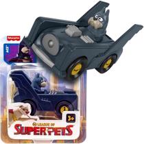 Carrinho Batmóvel do Ace - Super Pets DC Liga da Justiça - Fisher Price HGL23