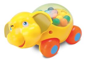 Carrinho Bebe Animal Chocalho Playskool C/ Som 8135 - Divertoys