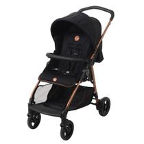 Carrinho Bebê Burigotto Lui Até 15kg Passeio Preto/Cobre Carrinho Bebê Burigotto Lui Até 15kg Passeio Preto/Cobre