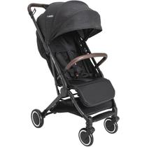 Carrinho Bebê Kiddo Sprint Berço Passeio Fecha Uma Mão Capota Retrátil FPS 50+ Reclinável Leve Compacto Dobrável Para Viagem 0 a 15 Kg Preto com Cinza Carrinho Bebê Kiddo Sprint Berço Passeio Fecha Uma Mão Capota Retrátil FPS 50+ Reclinável Leve Compacto Dobrável Para Viagem 0 a 15 Kg Preto com Cinza