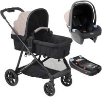Carrinho Bebe Materna Base Burigotto Reversivel Revert 22 Capuccino