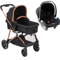 Carrinho Bebe Materna Preto Burigotto Reversivel Revert 22 Preto Cobre Carrinho Bebe Materna Preto Burigotto Reversivel Revert 22 Preto Cobre