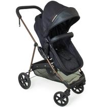 Carrinho bebê napoli preto cobre 1445ptc galzerano