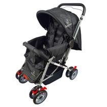 Carrinho Bebê Passeio Menina Menino Reclinável Vira Berço Alça Reversível com Mosquiteiro Bamboo + Bolsa Carrinho Bebê Passeio Menina Menino Reclinável Vira Berço Alça Reversível com Mosquiteiro Bamboo + Bolsa
