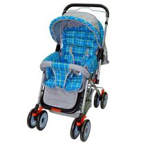 Carrinho Bebê Passeio Menina Menino Reclinável Vira Berço Alça Reversível com Mosquiteiro Bamboo + Bolsa - Bamboo Baby