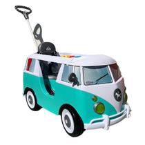 carrinho bebe passeio parque diversao calesita kombina azul