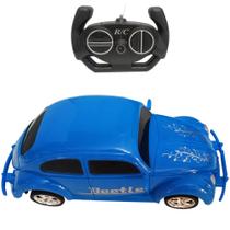 Carrinho Beetle Azul Racing Club Zoop Fusca Controle remoto