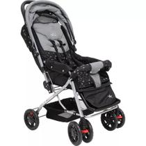 Carrinho Berço de Bebê Monaco Black Basic + Baby Carrinho Berço de Bebê Monaco Black Basic + Baby