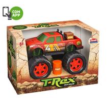 Carrinho Big Foot Monster T-Rex Nitrus - Usual Brinquedos