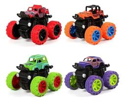 Carrinho Big Whell Fricção Monster Truck 4X4 360 Mi Sortid