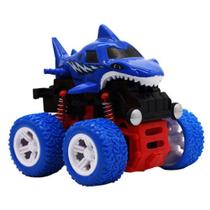 Carrinho Big Whell Fricção Monster Truck 4x4 Tubarão - UNITOYS